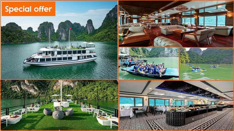 1 Day On 5-Star Halong Cruise With Highest Safety Equipments - Tuan Chau check-in: waiting lounge, safety talk, then you’re moving