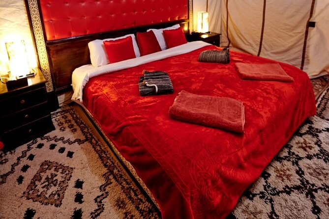 1 night Camel Treking in Merzouga Desert Luxury Camp - Sunset Break: Dunes, Photos, and Optional Sandboarding