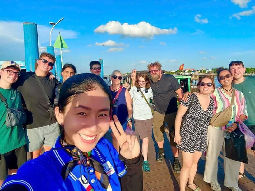 2-Day Mekong Delta Luxury Group Tour from Ho Chi Minh City - Day 1: Vinh Trang Pagoda, My Tho river cruising, and Ben Tre treats