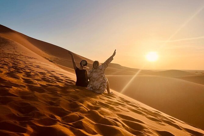 2 days luxury desert trip [fes to fes or marakech] - Day 2: sunrise dunes, return camel trek, and the Middle Atlas back to Fez