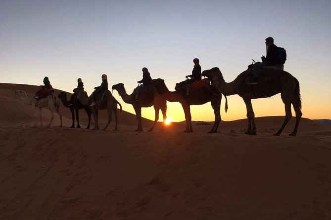 3 Days Tour luxury Experience in the great Sahara in Merzouga. - The Early Morning Dune Light and the Drive Back to Marrakech