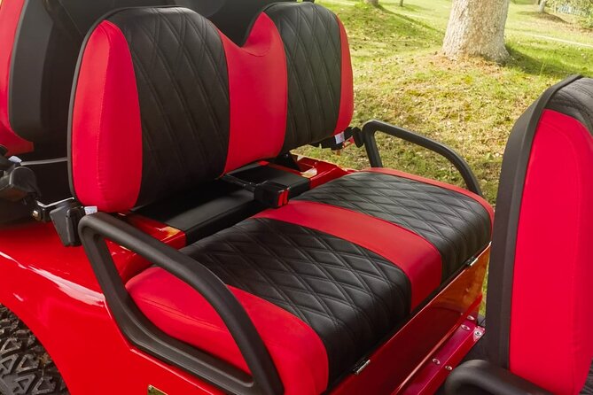 4 Seater Luxury Golf Carts Rental in Grand Turk - What Your Cart Feels Like: Comfort, Power, and Practical Extras