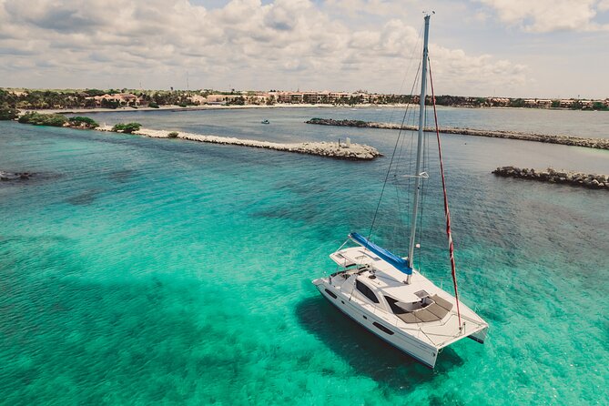 4H Luxury 44' Catamaran All-Inclusive in Tulum & Playa del Carmen - Fishing While You Relax: Troll Fishing and Onboard Cooking