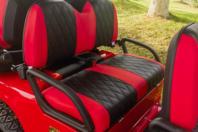 6 Seater Luxury Golf Carts Rental in Grand Turk - Inside the 6-Seater Luxury Cart: Comfort and Convenience Wins