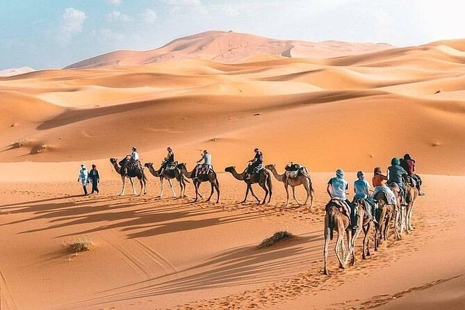 8D Morocco Luxury Private Tour From Casablanca By Imperial Cities - Erg Chebbi Camel Ride to a Private Luxury Desert Camp