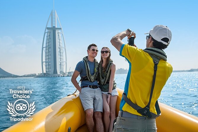 99 Minutes Premium Tour : Dubai Marina, Atlantis & Burj Al Arab - How the RIB cruise pans Dubai in real time
