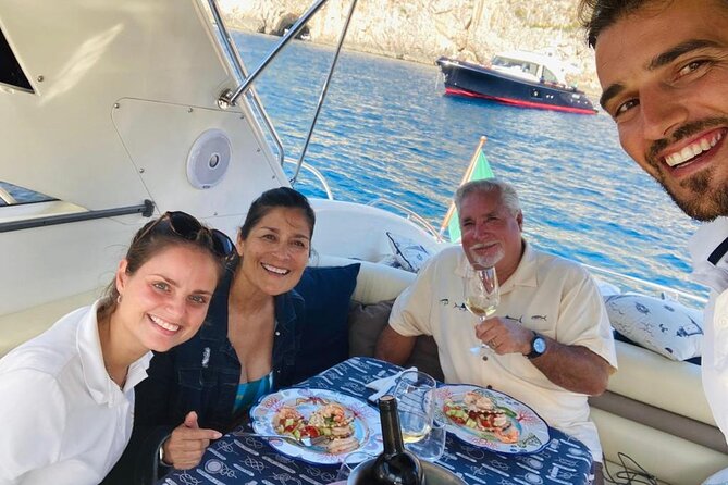 A Classy Capri Tour: a day on a luxury private yacht - Blue Grotto and Coral Grotto: The Famous Color, Then the Red Detail