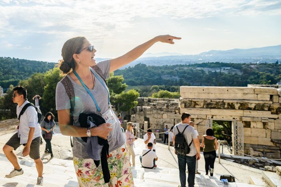 Acropolis: Premium Acropolis and Parthenon Guided Tour - Panoramic Athens from the Acropolis hill: Photos with meaning
