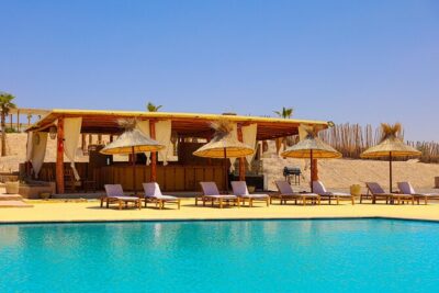Agafay Desert Luxury, Quad, Camel, Pool, Dinner Show and Concert - Pool access before the desert: a calm reset that actually helps