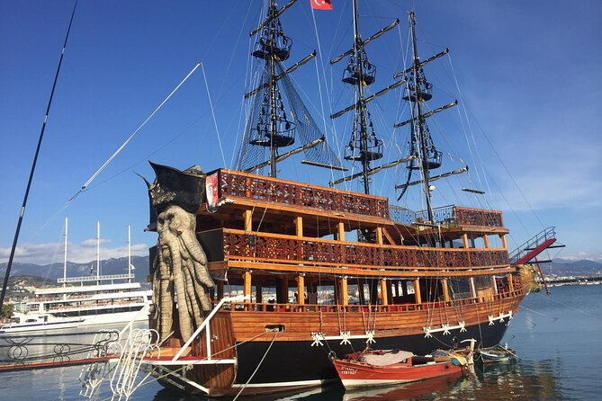 Alanya: Luxury Pirate Boat Tour with Foam Party - Old Shipyard, Red Tower, and Alanya Castle Views From the Coast