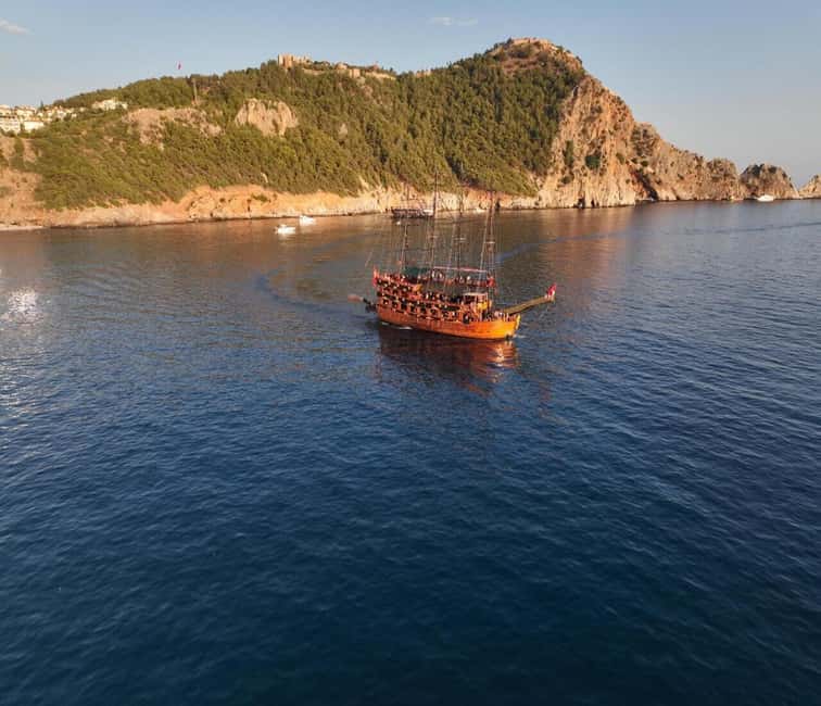 Alanya: Luxury Pirate Boat with Lunch & Unlimited Drinks - Key things to know before you go