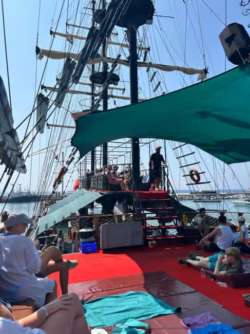 Alanya: Luxury Pirate Boat with Lunch & Unlimited Drinks - Budget notes for extra items onboard