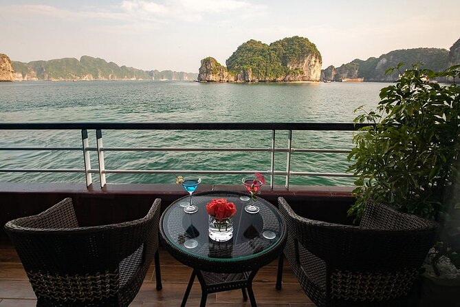 All-Inclusive 2 Day/1 Night Halong Luxury Cruise, Meals, Cave, Kayaking,Swimming - Picking Your Onboard Activities Without Getting Burned Out