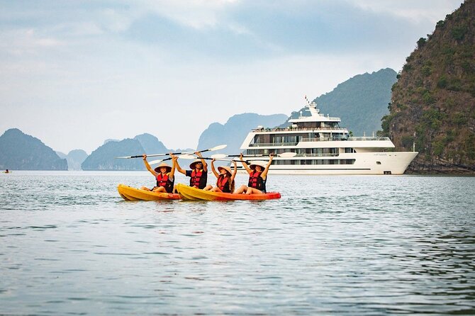 ALL Inclusive: Halong Bay Overnight Luxury Cruise Collection - Your first night: balcony suite time and real downtime