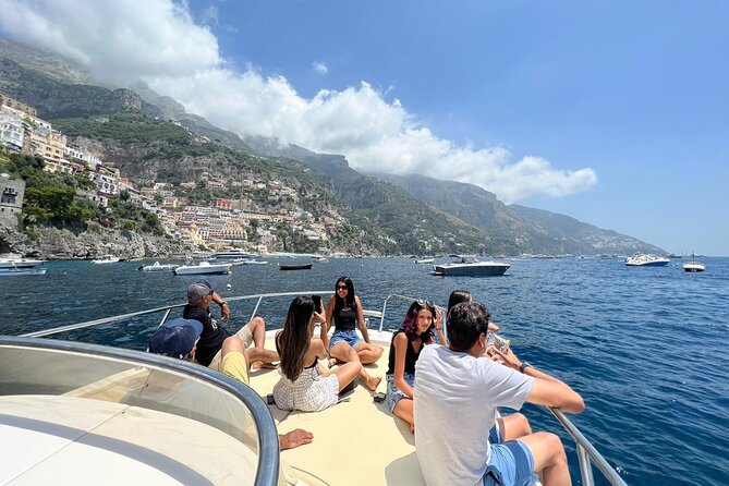 Amalfi Coast All Inclusive Premium Private Boat Tour - Sorrento-side start: Regina Giovanna, Cala di Puolo, and Punta Campanella views