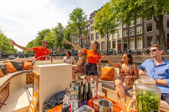 Amsterdam Classic Saloon Boat Canal Cruise with Live Guide - Departure timing: morning to after-dark