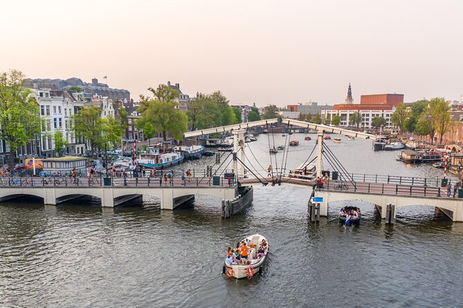 Amsterdam: Saloon Boat Cruise + Unlimited Drinks & Bite option - UNESCO canal ring: Prinsengracht, Keizersgracht, Herengracht