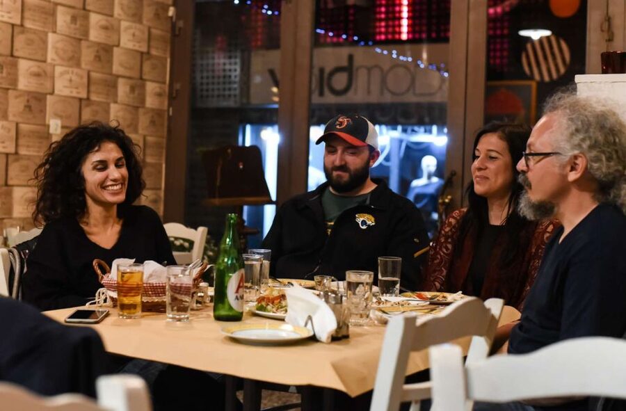 Athens: Premium Food and Wine Tasting Tour in the evening - Olive Oil and Liqueur Tasting at a Traditional Delicatessen