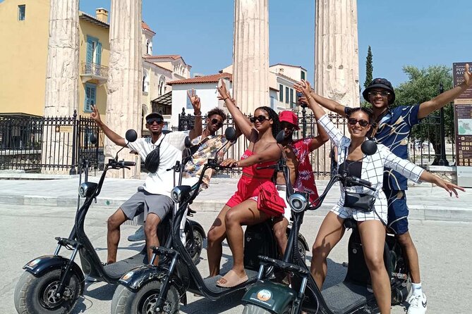 Athens: Premium Guided E-Scooter Tour in Acropolis Area - The secret location stop: a panorama built for photos