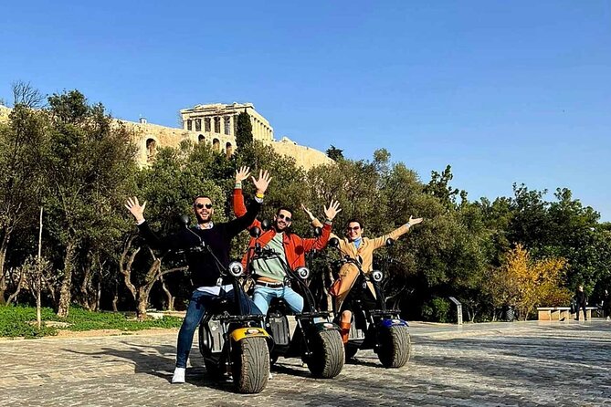 Athens: Premium Guided E-Scooter Tour in Acropolis Area - Pnyx Hill and the birthplace of democracy