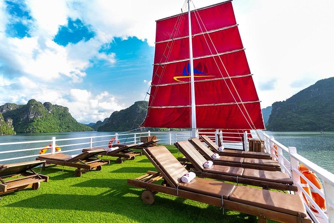 Bai Tu Long Luxury Day Cruise - Fishing Village, Kayak - The “luxury” part: small group rules the vibe on the boat