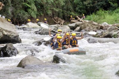 Bali: Ayung River Premium White Water Rafting with Lunch - From Ubud and South Bali Pickup to the Futuristic Base