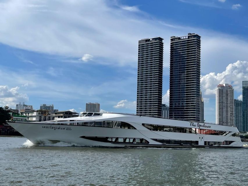 Bangkok: Opulence Luxury Chao Phraya Dinner Cruise - Key things to know before you book