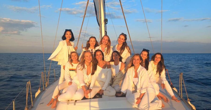 Barcelona: Luxury Private Yacht Daytime Cruise - Meet Amaris at Port Olímpic: getting on the water fast