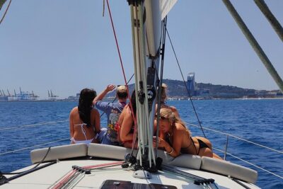 Barcelona Sailing Experience 2 hs w/Premium Snacks & Drinks - Snacks, drinks, and that relaxed onboard rhythm