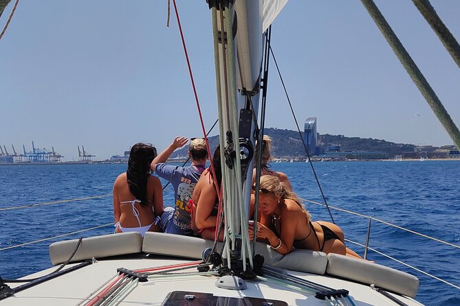 Barcelona Sailing Experience 2 hs w/Premium Snacks & Drinks - Snacks, drinks, and that relaxed onboard rhythm