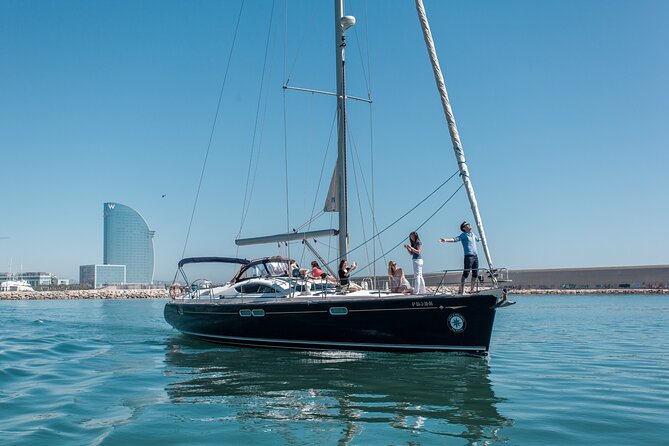 Barcelona Unique Private Luxury Sailing Tour (max 12 people) - Boarding at Moll de la Marina: fast setup, quick departure