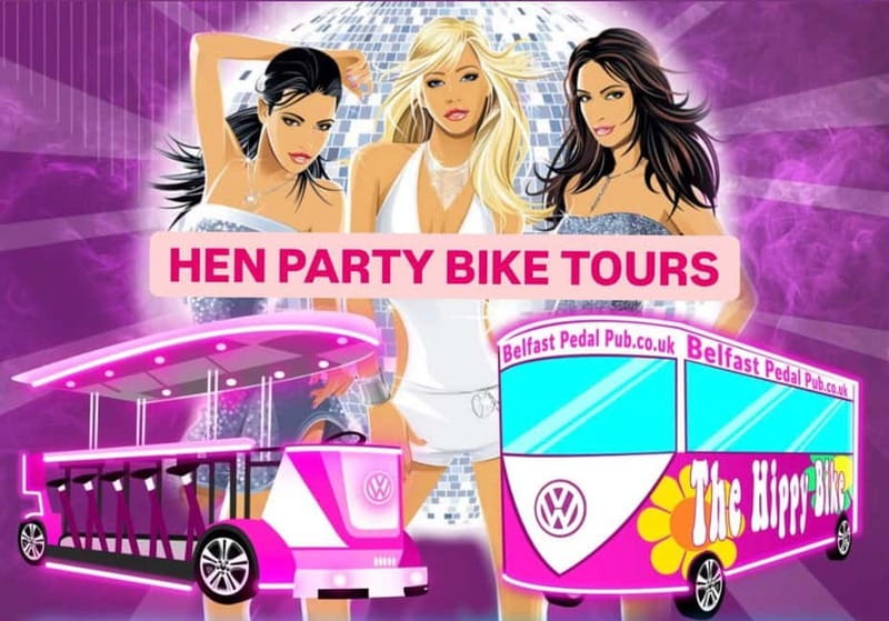 Belfast: Luxury Pink Hen Party Bike Tour (BYOB) - Key highlights at a glance