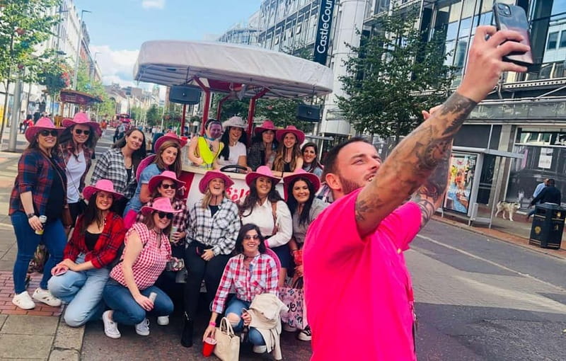 Belfast: Luxury Pink Hen Party Bike Tour (BYOB) - Pub rest stops: comfort breaks that keep the party moving