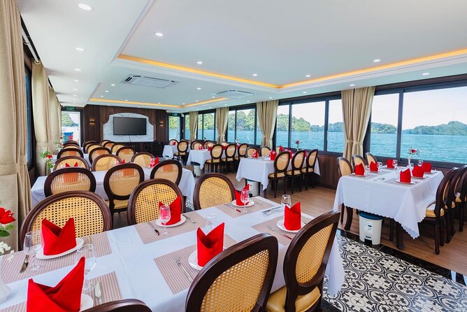 Best Halong Bay Tour One Day On Luxury Cruise 6 Hours Cruising - Sung Sot Cave: how to enjoy the first big cave stop