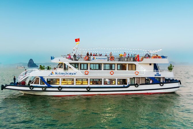 Best Halong Bay Tour One Day On Luxury Cruise 6 Hours Cruising - Ti Top Island: swimming plus a hike toward the 360 view
