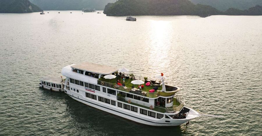 BestSeller - 2 Day 5-Star Overnight Cruise of Highest Safety - Lan Ha Bay and Halong Bay, but with room to breathe