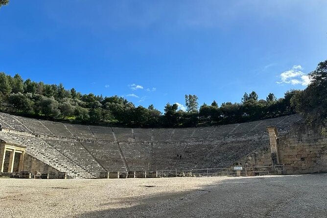 Biblical Ancient Corinth Canal Epidaurus Nafplio Private Tour - Temple of Apollo and Akrokorinthos: early Doric power and a fortress view