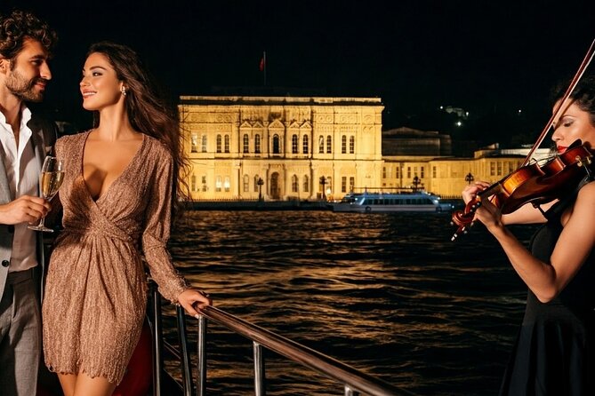 Bosphorus Night Cruise with Luxury Yacht - The Bosphorus Bridge: a classic Istanbul marker