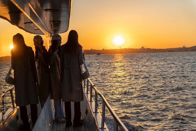 Bosphorus Sunset Cruise on Luxury Yacht with Transfers - Dolmabahçe Palace: the “European styles” palace view from the water