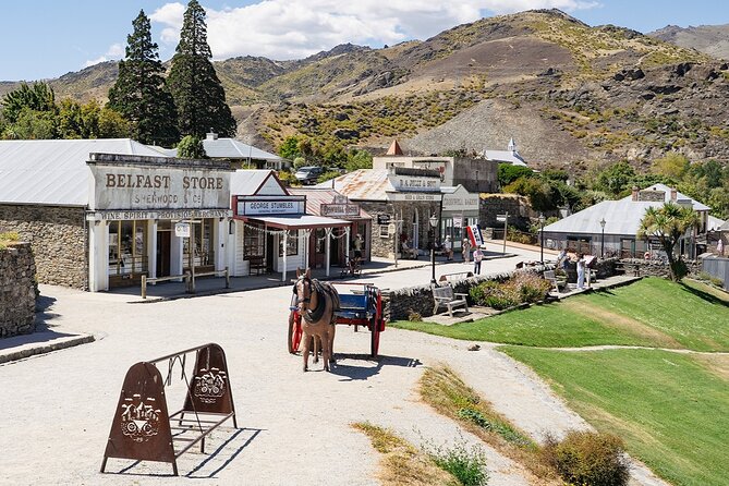 Boutique Wine Tour - visit Central Otago, 4 Wineries & Lunch - Cromwell Heritage Precinct walk: a 15-minute reset