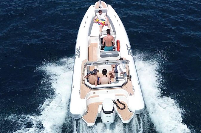 Cagliari Luxury Boat Tour: 3h Premium Snorkeling on New 8m Boat - Calamosca Beach and Cala Fighera: sheltered sand time then wild rocky water