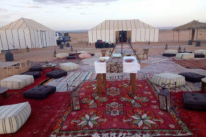 Camel Ride & Overnight in Luxury Desert Camp from Merzouga - First Step In Hassilabied: Pickup, Kasbah Stop, and Tea Time