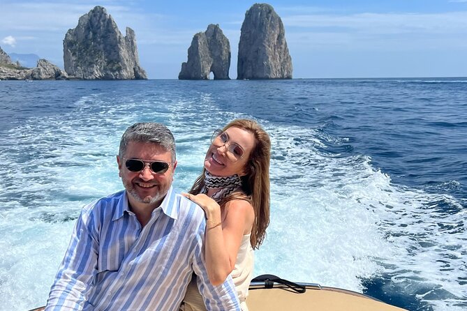 Capri in a Day All Inclusive Premium Boat Tour + City Visit - Caves and coves: Cala del Rio, Tombosiello, and the swim-friendly grottos