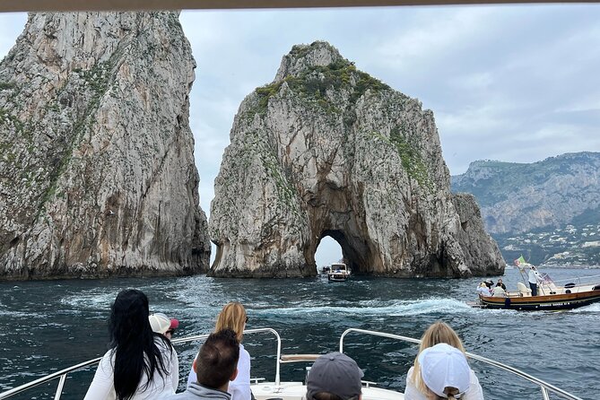 Capri in a Day All Inclusive Premium Boat Tour + City Visit - Punta Ventroso aperitivo and the Faraglioni photo run