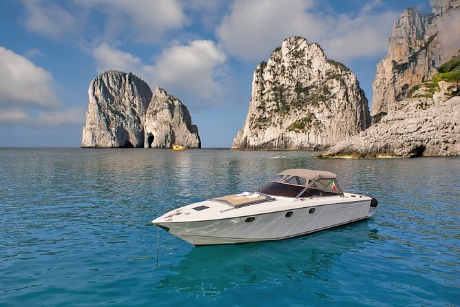 Capri Premium Boat Tour and City Visit Free Bar and Aperitif - Grotta Verde Swimming Stops: When You Actually Get Time in the Water