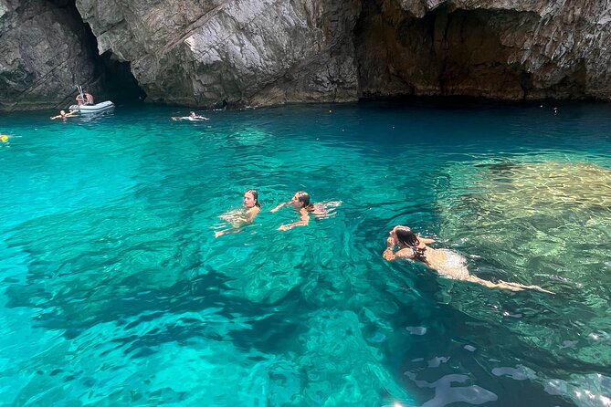Capri Private Boat Tour from Sorrento - Premium 28ft Boat - Island Time at Cala Ventosa: Swim, Snorkel, and Do Less