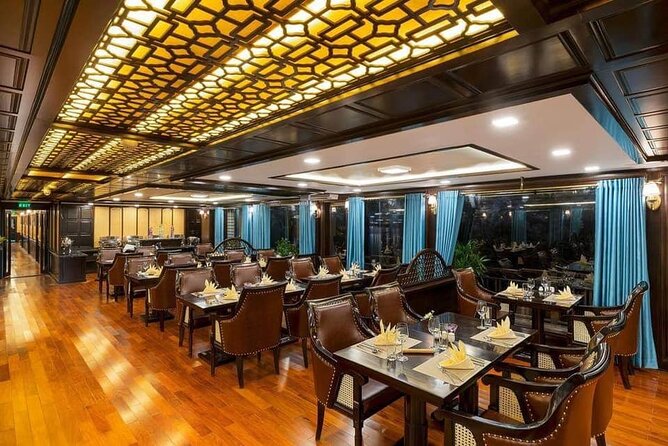 CELINA Cruise 6<em> Luxury Lan Ha bay 3D2N With 2 Ways Transfer – Your ship experience: comfort on Viola (and why “6” deserves a quick reality check)’ /><br />
The cruise is described as a luxury <strong>6</strong><em> experience on the Viola. Reviews show a split: many people found the Viola comfortable and clean, with a strong crew and good overall service. One review also singled out a guide named <strong>Tuan</strong>, saying he was attentive and helped keep everything organized.</p>
<p><p>Another review, though, flagged that the ship didn’t match the “4</em>” expectation they had been promised, with complaints about cabin/balcony and amenities. That kind of mismatch usually comes from cabin-category differences. If your cabin matters to you—especially views and outdoor space—make sure your booking specifies the cabin type you’re getting.</p>
</p>
<p><p>Food can be part of this too. The included meal structure is solid: breakfast, dinner, and lunch twice (two lunches are listed as included). Some reviews praised dinner specifically, so at minimum you should count on a proper onboard meal rather than just snacks.</p>
</p>
<p><p>One more practical note: alcohol isn’t included. If you drink, budget for it. If you don’t, keep it simple—this is a cruise where you’ll spend most of your energy on the schedule and scenery, not bar math.</p>
</p>
<h2 id="price-and-value-is-499-per-person-fair">Price and value: is $499 per person fair?</h2>
<p><img width="670" height="446" decoding="async" src=