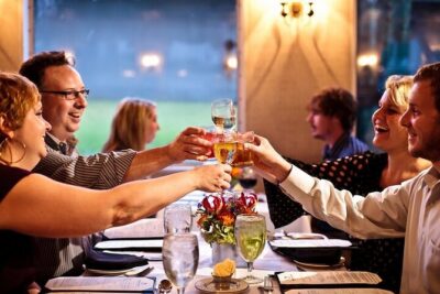 Charleston Harbor Luxury Dinner Cruise with Live Music - Cruising the harbor sights: Fort Sumter, Ravenel Bridge, and the Battery