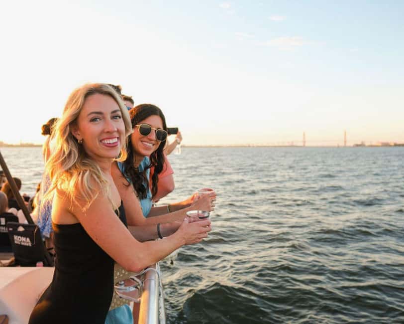 Charleston Harbor Sunset Cruise with Music & Onboard Bar - Palmetto Breeze Catamaran: The Boat That Makes Sunset Feel Relaxed