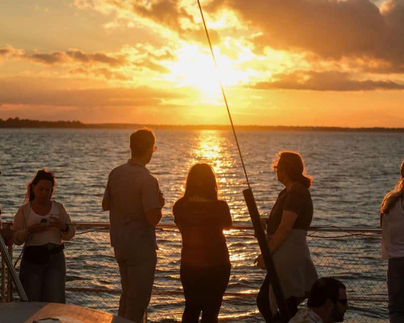 Charleston Harbor Sunset Cruise with Music & Onboard Bar - Seats, Shade, and What to Do Once You’re Onboard
